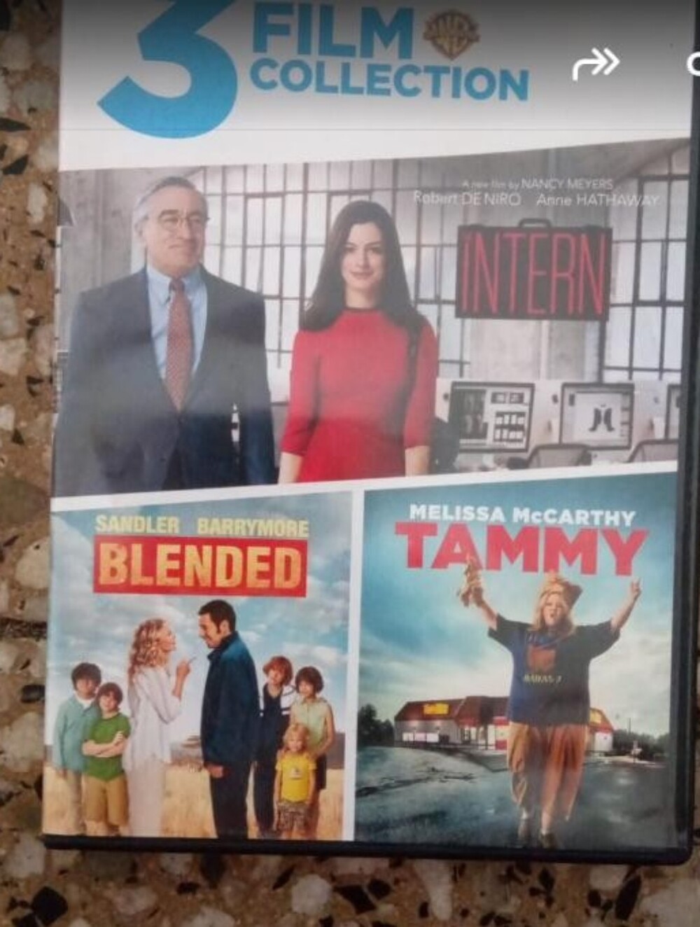 3 Film Collection DVD Set - Red/Blue/Multicolor